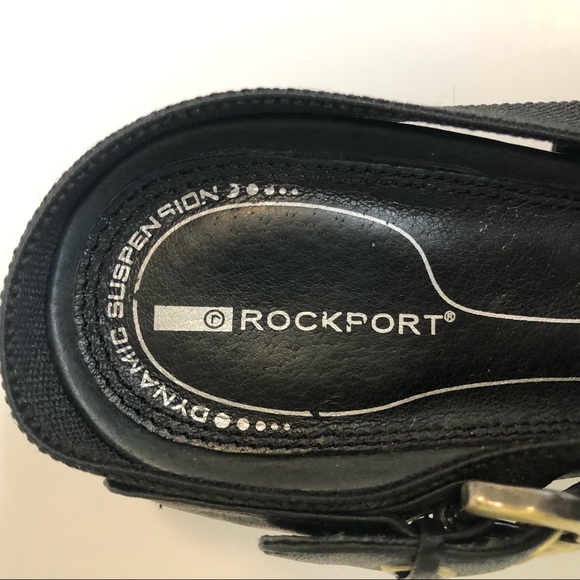 Rockport Black Sandals with Buckle EUC - Picture 4 of 10